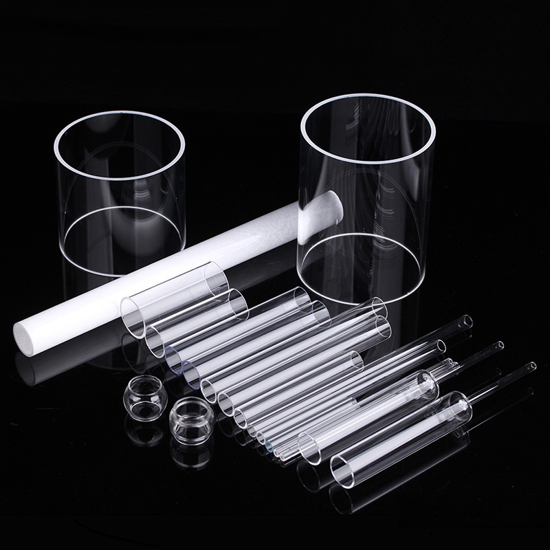 Low OH quartz tube