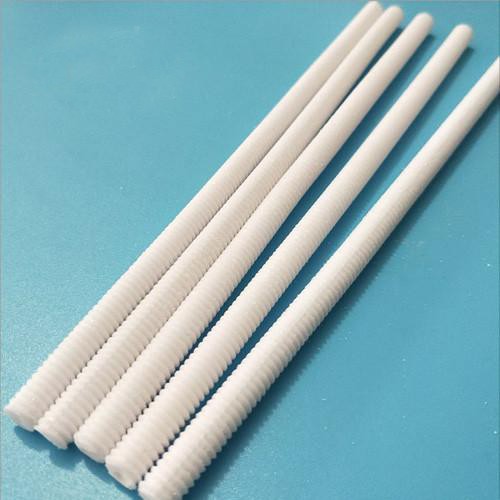 Alumina ceramic threaded tube