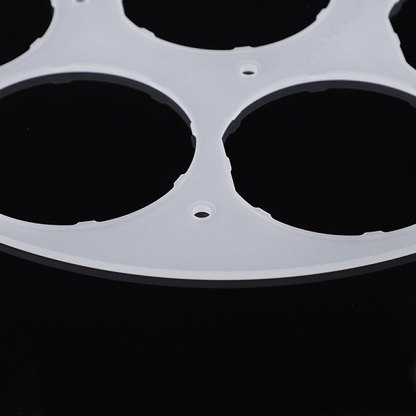 High Precision of CNC Machined Quartz Glass Parts with Drilling Holes