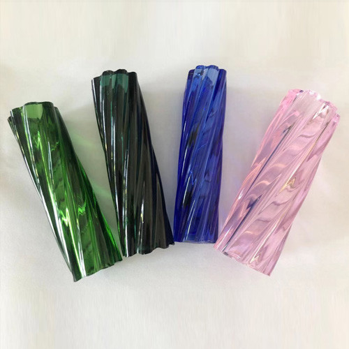 Color Shaped Borosilicate Glass Tubes