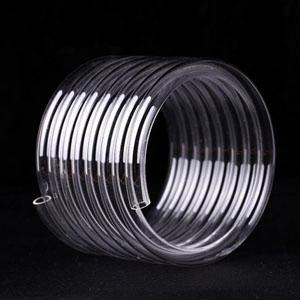 Custom Quartz Spiral Helical Tubes Fused Quartz Coils Tubing