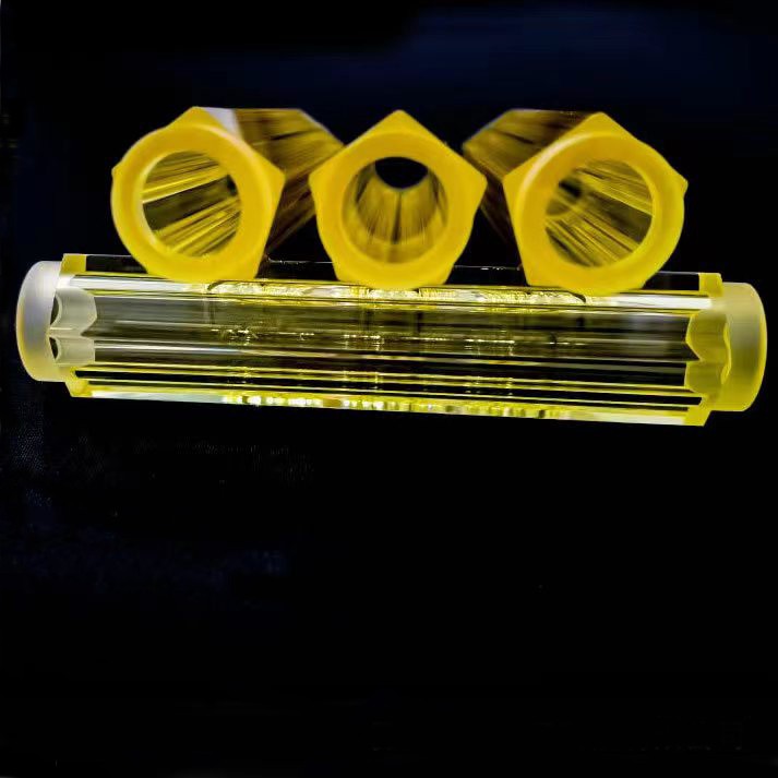 Custom Samarium Doped Glass Laser Flow Tubes and Cavity Filters