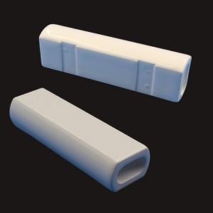 Glazed IPL Alumina Laser Cavity Ceramic Diffuser Reflector For Pump Chambers Glazed IPL Alumina Laser Cavity Ceramic Diffuser Reflector For Pump Chambers