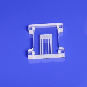 High Purity UV Quartz Plates With Round Square Slot