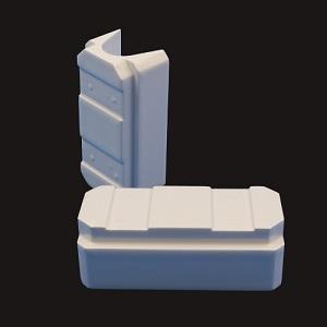 High Reflectance Alumina Ceramic Laser Reflector Cavities High Reflectance Alumina Ceramic Laser Reflector Cavities