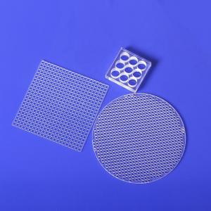 Precision Glass Machining Grooved Quartz Sheet Precision Glass Machining Grooved Quartz Sheet