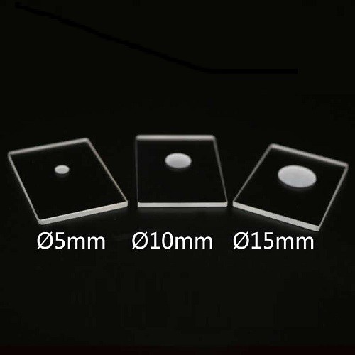 XRD Glass Microscope Slide, X diffractometer powder slide, grooved glass Used in XRD Instruments