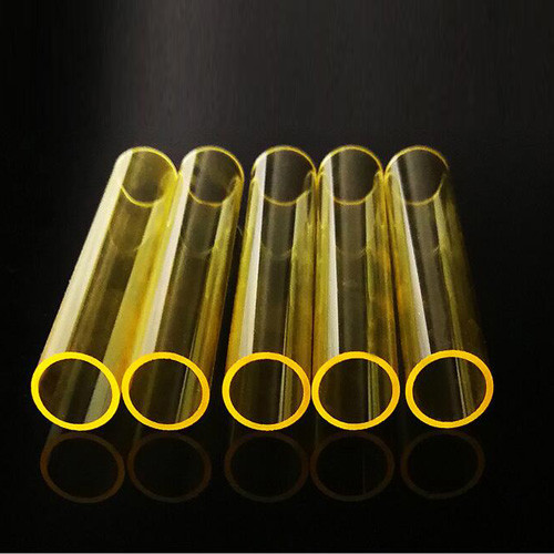 Yellow Quartz Tubes for Filtering UV
